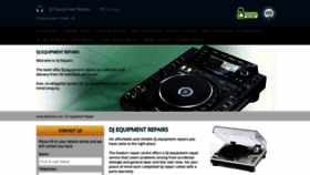 What Djmend.co.uk website looked like in 2019 (4 years ago)