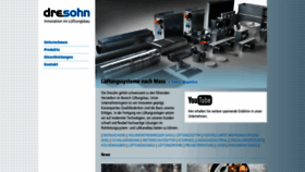 What Dresohn.ch website looked like in 2019 (4 years ago)