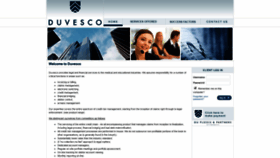 What Duvesco.com website looked like in 2019 (4 years ago)