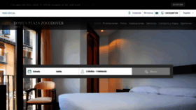 What Domusplazazocodover.com website looked like in 2019 (6 years ago)