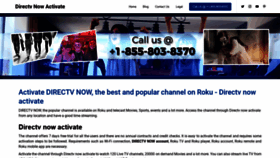 What Directvnowactivate.com website looked like in 2019 (4 years ago)