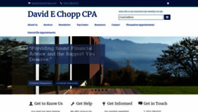 What Davidchopp.com website looked like in 2019 (4 years ago)