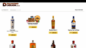 What Diamondliquor.com.au website looked like in 2019 (4 years ago)