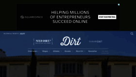 What Dirt.com website looked like in 2019 (4 years ago)