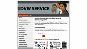 What Dvw-service.com website looked like in 2019 (4 years ago)