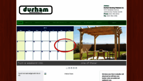 What Durhambuildingmaterials.com website looked like in 2019 (4 years ago)