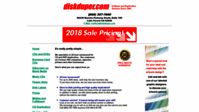 What Diskduper.com website looked like in 2019 (4 years ago)