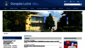What Dunajskaluzna.sk website looked like in 2019 (4 years ago)