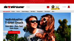 What Die-shirttuner.de website looked like in 2019 (4 years ago)