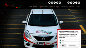 What Drivedubai.ae website looked like in 2019 (4 years ago)