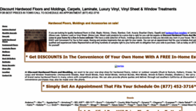 What Dhmfloors.com website looked like in 2019 (4 years ago)