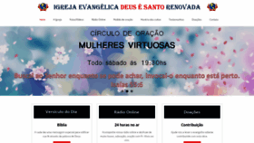What Deusesantorenovada.com.br website looked like in 2019 (4 years ago)