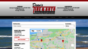 What Deanstire.com website looked like in 2019 (4 years ago)