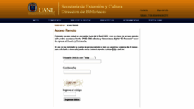 What Dgb.uanl.mx website looked like in 2019 (4 years ago)
