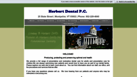 What Drherbertdental.com website looked like in 2019 (4 years ago)