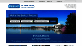 What Dcgande.com website looked like in 2019 (4 years ago)