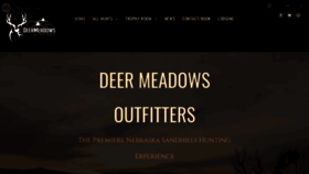 What Deermeadowsoutfitters.com website looked like in 2019 (4 years ago)