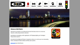 What Diehlelectric.com website looked like in 2019 (5 years ago)
