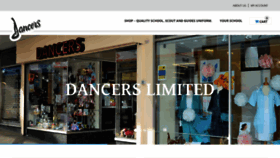 What Dancersltd.co.uk website looked like in 2019 (5 years ago)