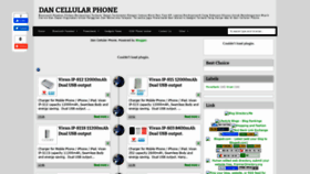 What Dancellularphone.blogspot.com website looked like in 2019 (4 years ago)