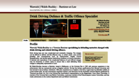 What Drinkdrivingdefence.com.au website looked like in 2019 (4 years ago)