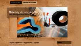 What Dopakowania.com website looked like in 2019 (4 years ago)