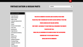 What Datnissparts.com website looked like in 2019 (4 years ago)