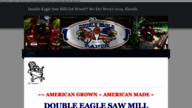 What Doubleeaglesawmill.com website looked like in 2019 (4 years ago)