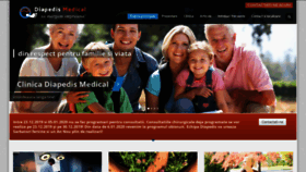 What Diapedis.ro website looked like in 2019 (4 years ago)