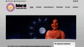 What Deborahbellotti.it website looked like in 2019 (4 years ago)