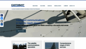 What Datasat.com website looked like in 2019 (4 years ago)