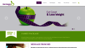 What Dietdelightbh.com website looked like in 2019 (4 years ago)