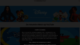 What Disneychannelgemist.be website looked like in 2019 (4 years ago)