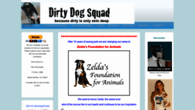 What Dirtydogsquad.org website looked like in 2019 (4 years ago)