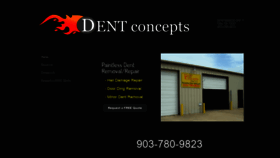 What Dentconceptstx.com website looked like in 2019 (4 years ago)