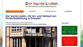 What Derbunteladen-dresden.de website looked like in 2019 (4 years ago)