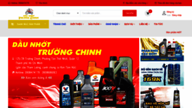What Daunhottruongchinh.com website looked like in 2019 (4 years ago)