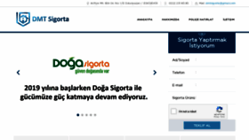 What Dmtsigorta.com website looked like in 2019 (4 years ago)