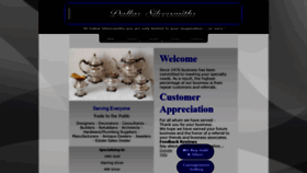 What Dallassilversmiths.com website looked like in 2019 (4 years ago)