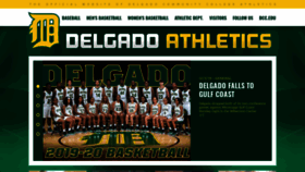 What Delgadoathletics.com website looked like in 2019 (4 years ago)
