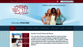 What Douglaswomenscenter.com website looked like in 2019 (4 years ago)