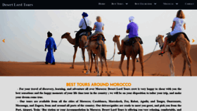 What Desertlordtours.com website looked like in 2019 (4 years ago)