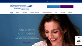 What Dentalhealthcentre.co.uk website looked like in 2019 (4 years ago)