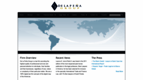 What Delapenagroup.com website looked like in 2019 (4 years ago)
