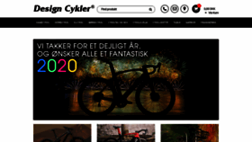 What Designcykler.dk website looked like in 2019 (4 years ago)