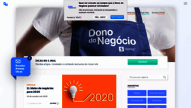 What Donodonegocio.com.br website looked like in 2019 (4 years ago)