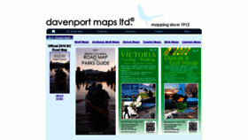 What Davenportmaps.com website looked like in 2019 (4 years ago)