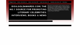 What Disilgoldawards.com website looked like in 2019 (4 years ago)