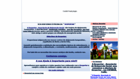 What Despertar.pt website looked like in 2019 (4 years ago)