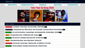 What Djgita.com website looked like in 2019 (4 years ago)